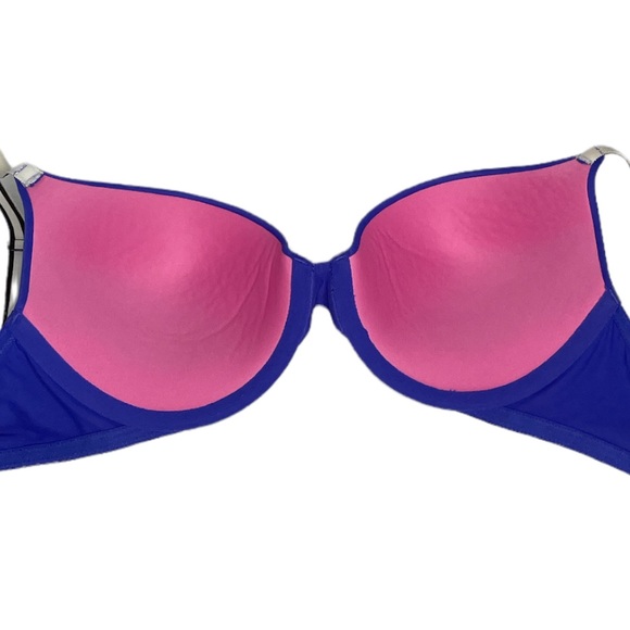 PINK Victoria’s Secret Wear Everywhere Push Up Bra Purple Size 34D - Picture 8 of 9